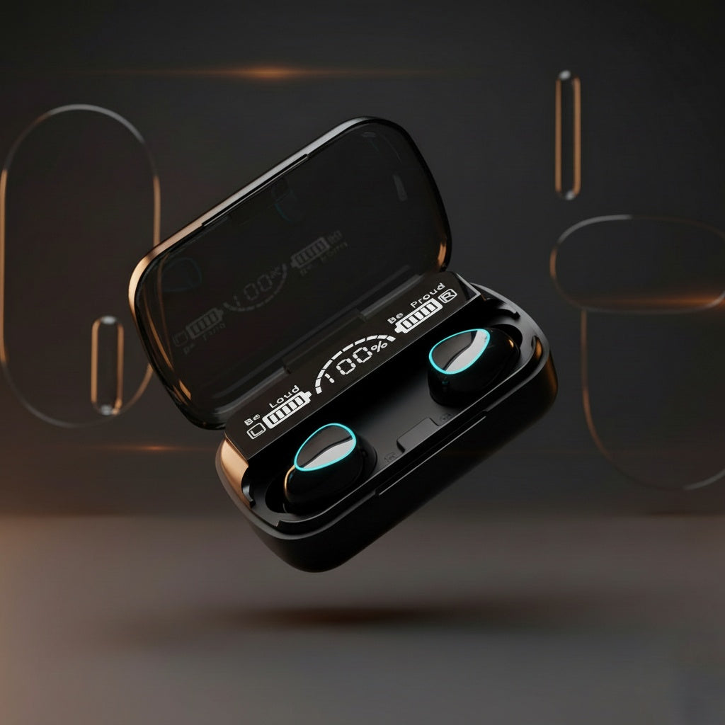M10 TWS Wireless Earbuds – Deep Bass | 8Hr Battery